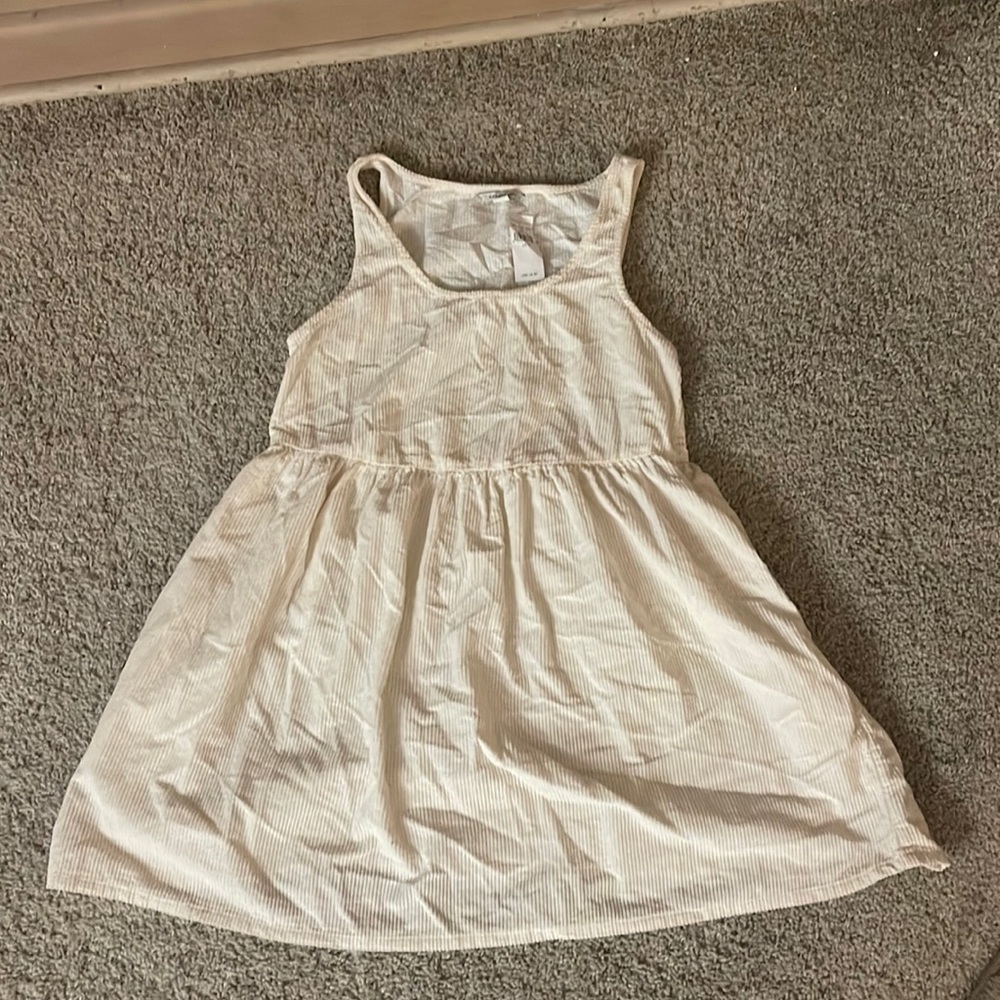 Cream American Eagle dress.